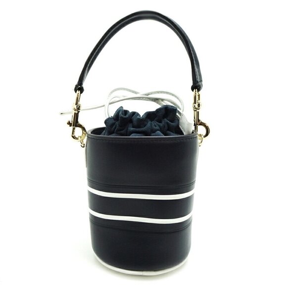 CHRISTIAN DIOR White Leather Shoulder Bag - Picture 2 of 8